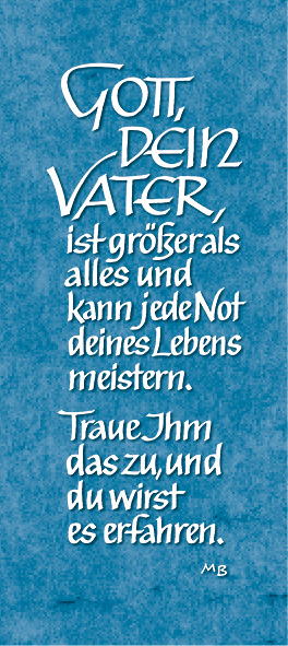 Gott ist größer als alles