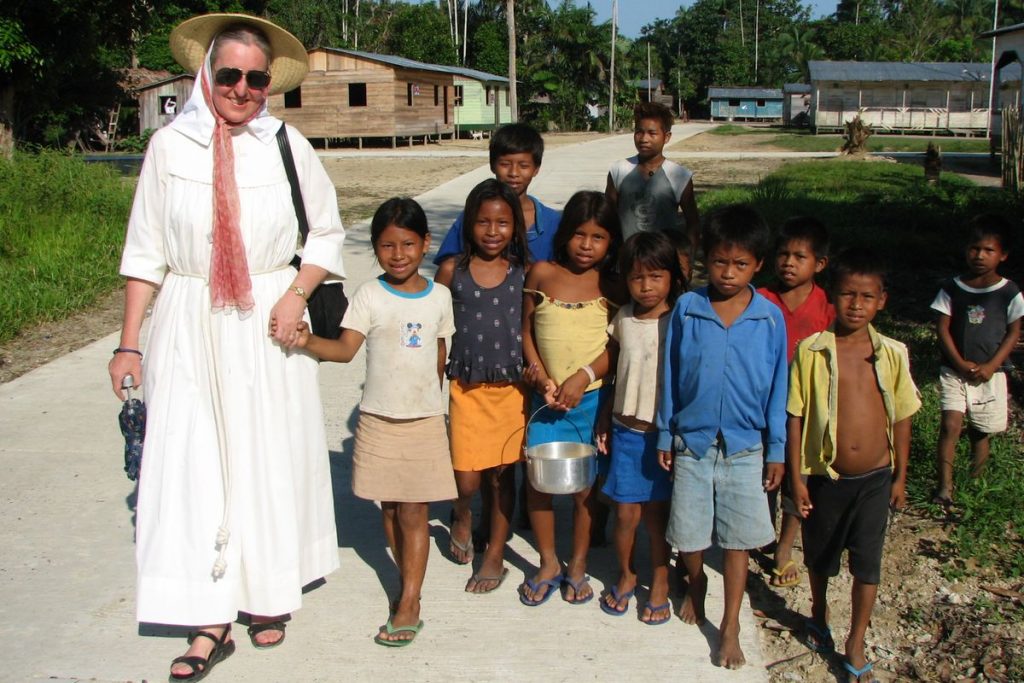 Amazonas Versöhnungsbesuch beim Ticuna Stamm, Brasilien