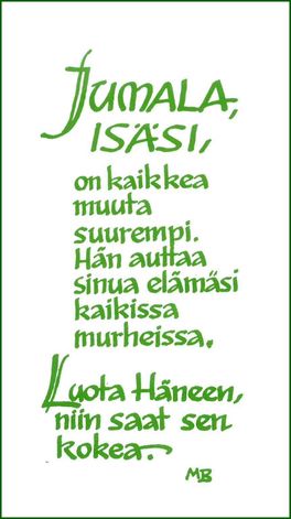 Finnisches Wort fürs Herz